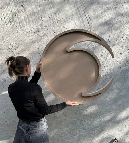 Артборд полумесяц 